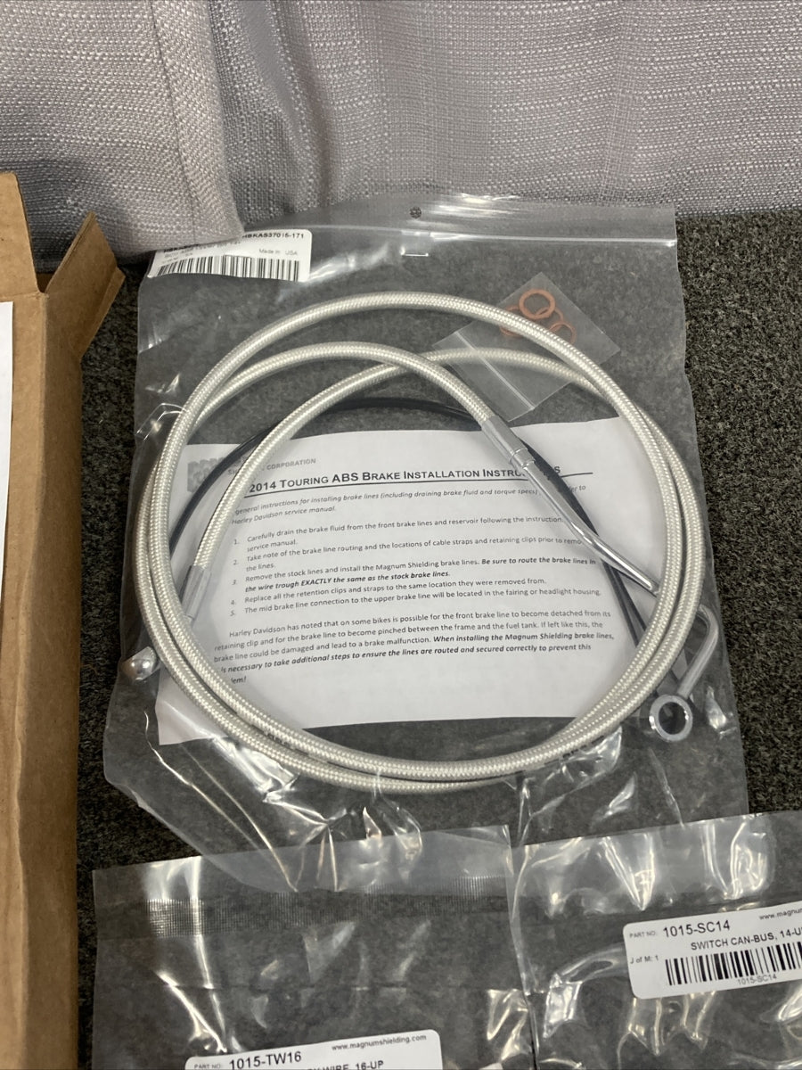 NEW GENUINE DRAG SPECIALITIES 0662-1023/3871141 MAGNUM CONTROL CABLE KIT