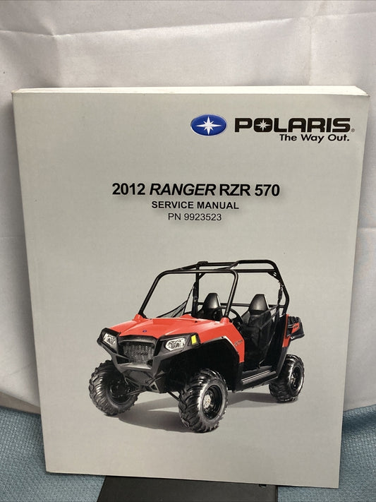 NEW GENUINE POLARIS 9923523 RANGER RZR 570 SERVICE MANUAL 2012