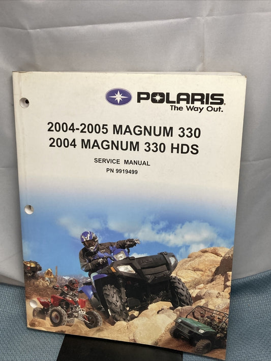 NEW GENUINE POLARIS 9919499 MAGNUM 330/330 HDS SERVICE MANUAL 2004-2005