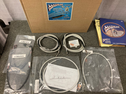 NEW MAGNUM 0662-0235/387872 STERLING CHROMITE II DESIGNER HANDLEBAR INSTALL KIT