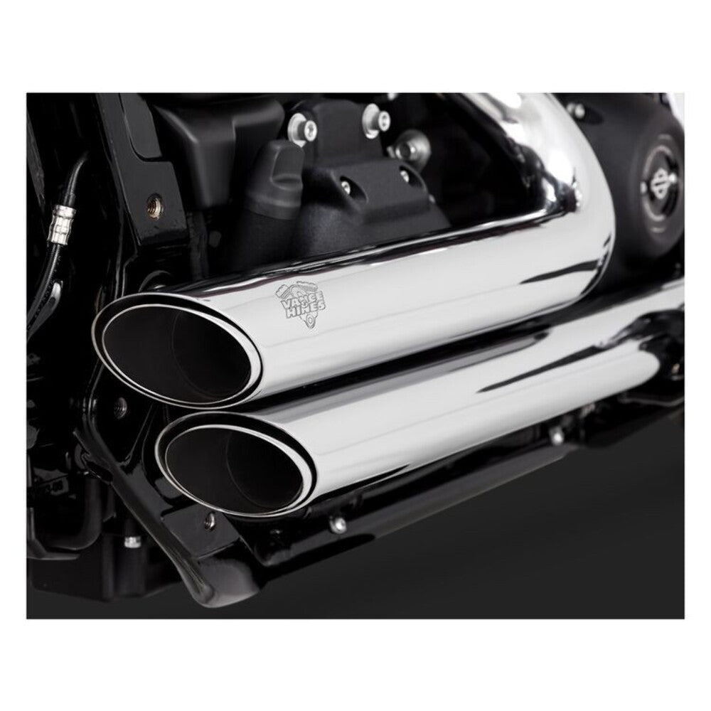 NEW VANCE AND HINES 17233/1800-2236 SHORTSHOTS STAGGERED EXHAUST SOFTAIL 2018-23