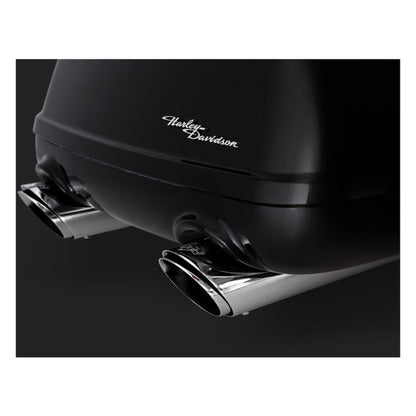 NEW VANCE AND HINES 16796/1801-1232 4" ROUND TWIN SLASH SLIP-ON MUFFLERS 2017-23