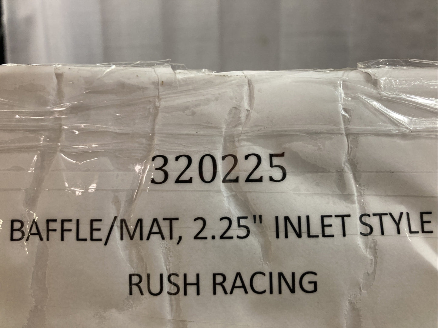 NEW RUSH 320225 BAFFLE MAT 2.25" INLET STYLE