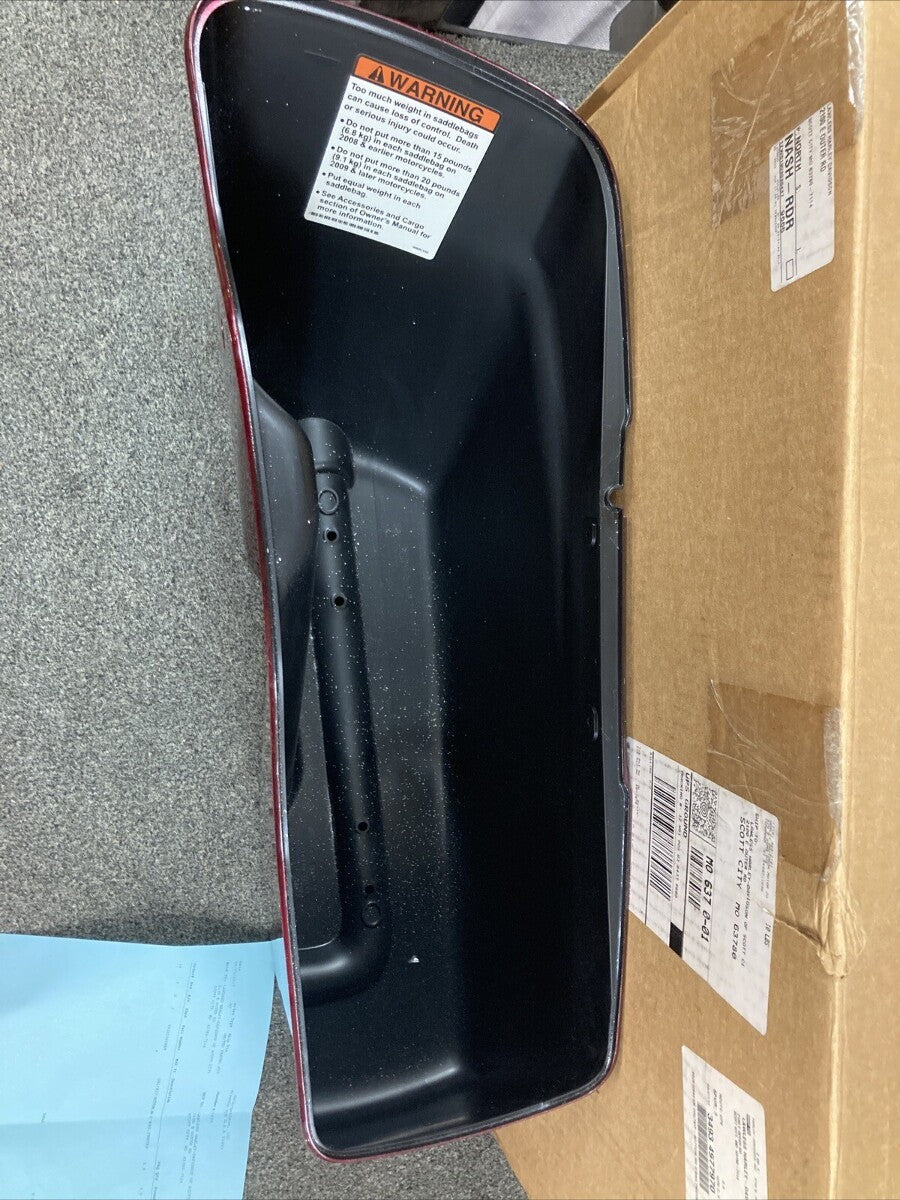 NEW GENUINE HARLEY DAVIDSON 90201066EAM DRL KIT BOTTOM, Rh, Vlcty Red PNSTRP