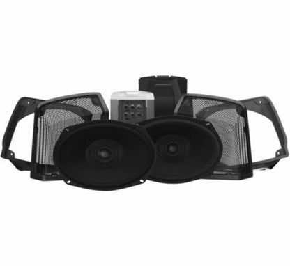 NEW Rockford Fosgate HD14RK-STAGE2 400 WATT audio kit 6"x9" spkrs 4-channel amp