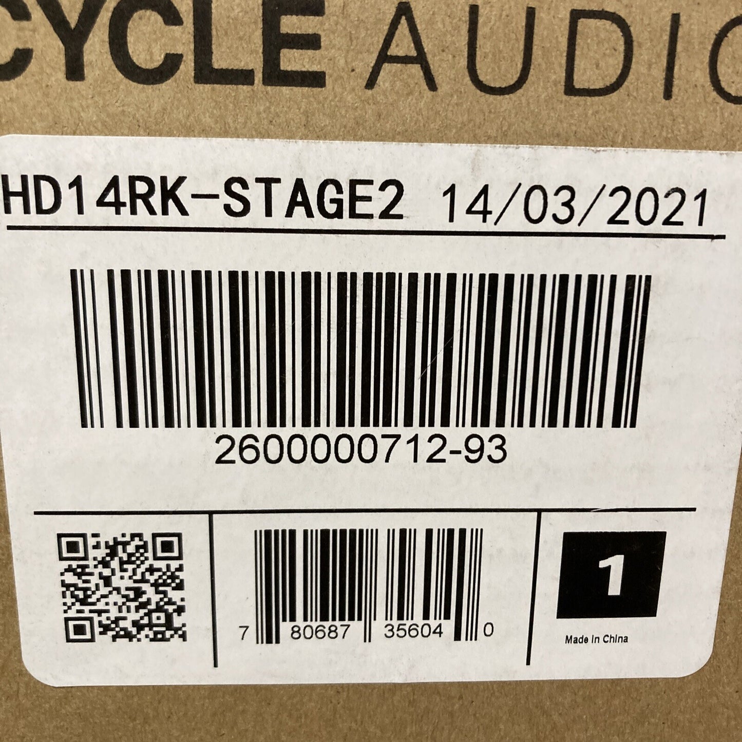 NEW Rockford Fosgate HD14RK-STAGE2 400 WATT audio kit 6"x9" spkrs 4-channel amp