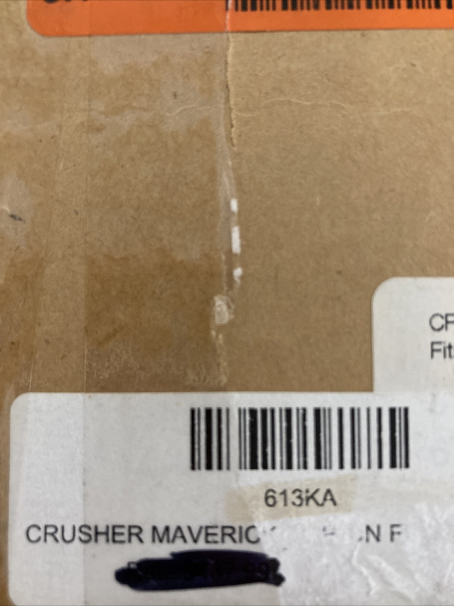 NEW CRUSHER MAVERICK 613KA TRUE DUALS HEADPIPES SYSTEMS 1802-0392 CHROME