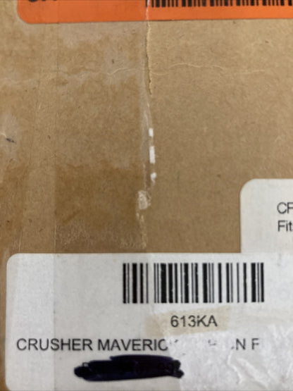 NEW CRUSHER MAVERICK 613KA TRUE DUALS HEADPIPES SYSTEMS 1802-0392 CHROME