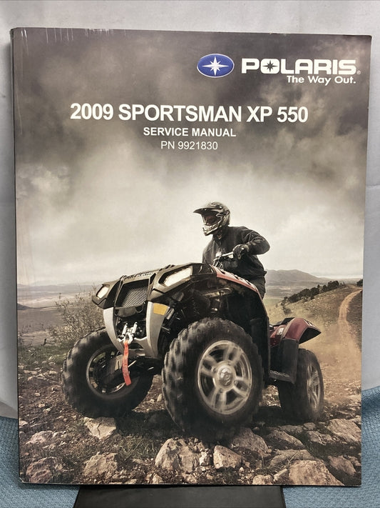 NEW GENUINE POLARIS 9921830 SPORTSMAN XP 550 SERVICE MANUAL 2009