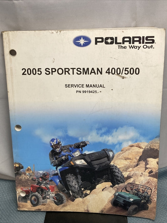 NEW GENUINE POLARIS 9919425 SPORTSMAN 400/500 SERVICE MANUAL 2005