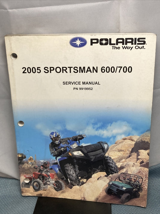 NEW GENUINE POLARIS 9919952 SPORTSMAN 600/700 SERVICE MANUAL 2005