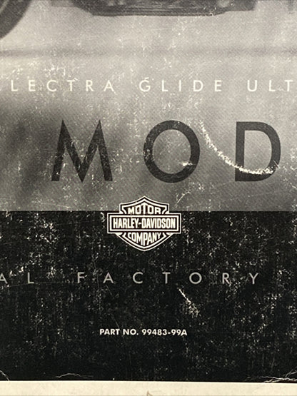 GENUINE HARLEY DAVIDSON 99483-99A FLT MODELS OFFICAL FACTORY MANUAL 1999