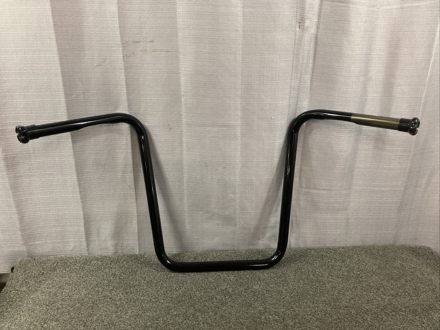 NEW Drag Specialties 0601-1025 1in. Ape Hanger Handlebar, 16in. Black