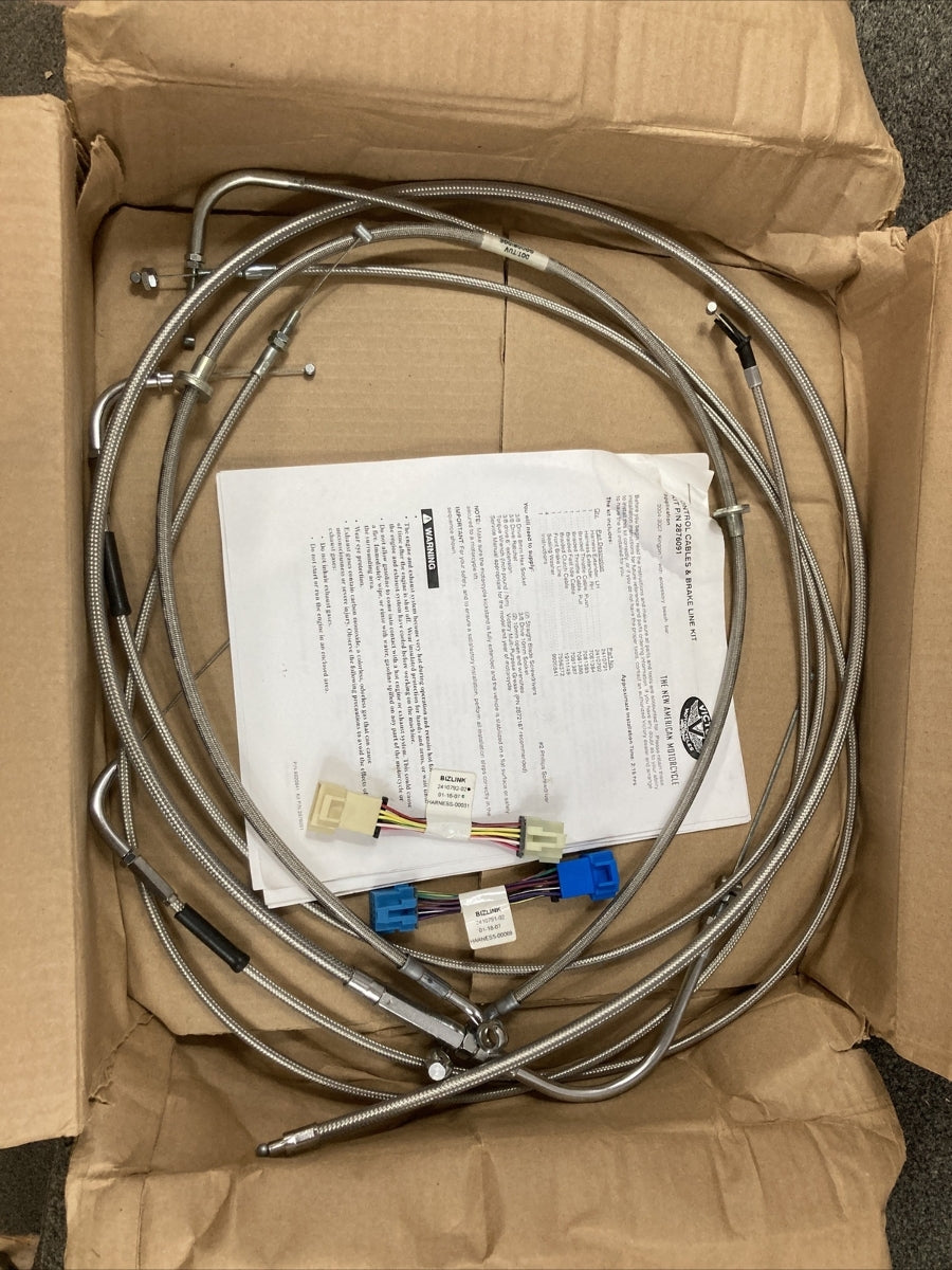 NEW GENUINE VICTORY 2876091 CABLE/BRK BEACH BAR KIT