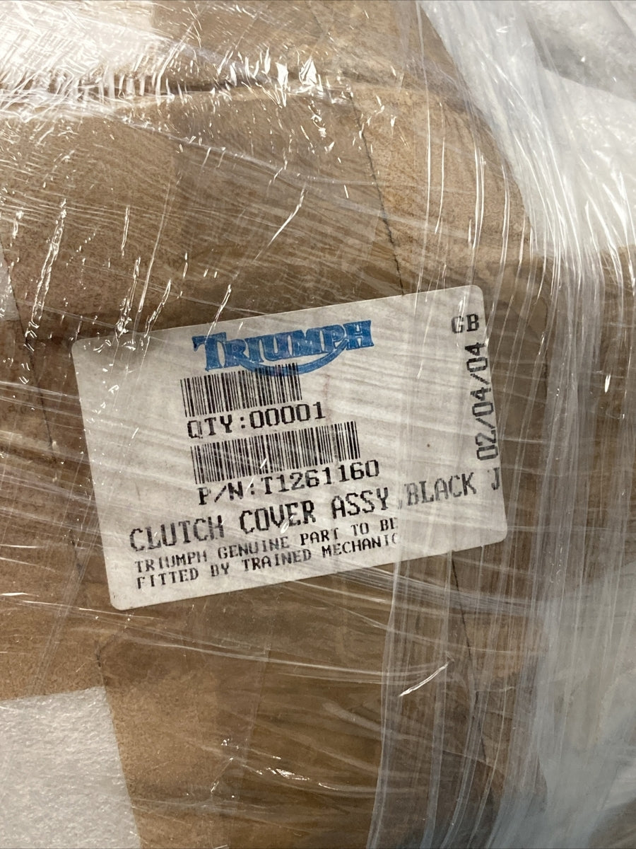 NEW VICTORY/TRIUMPH T1261160 CLUTCH COVER ASSEMBLY, BLACK