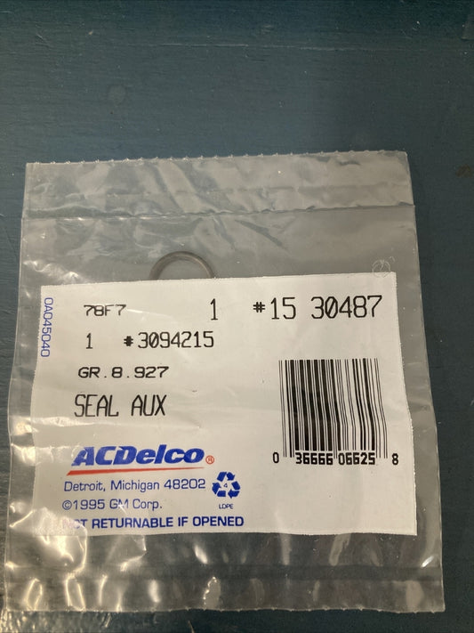 NEW ACDELCO/GM 3094215 SEAL, AUXILIARY A/C EVAP & COMPR HOSE 1985-2009 GR 8.927
