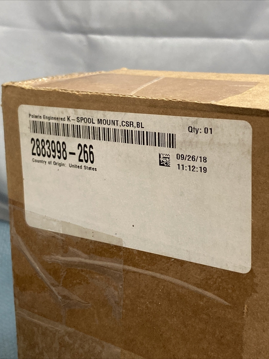 NEW GENUINE POLARIS/VICTORY 2883998-266 K-SPOOL MOUNT, CSR, BLK