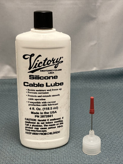 NEW GENUINE VICTORY 2872861 SILICONE CABLE LUBE 4OZ