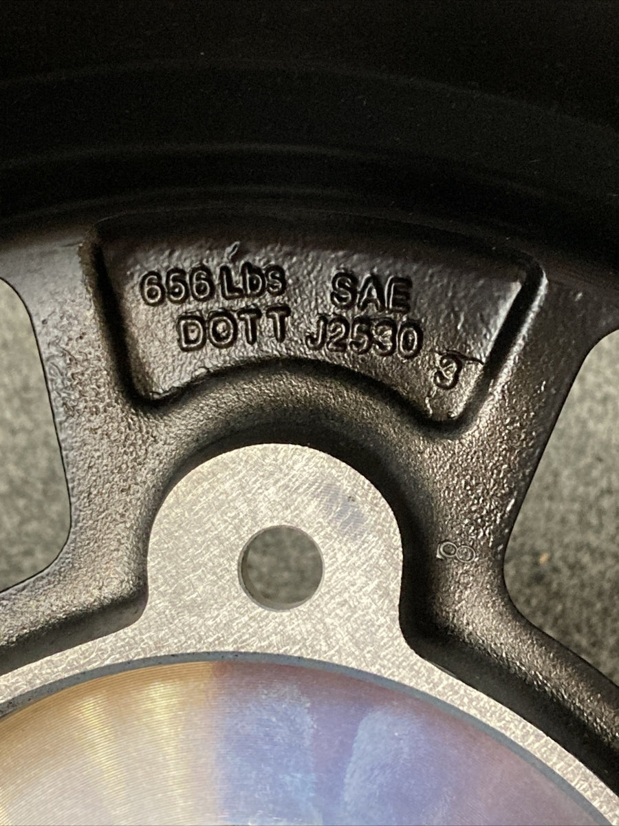 NEW GENUINE POLARIS 1521548-458 RIM, FRONT 12X6 CAST 26.2 M BLK