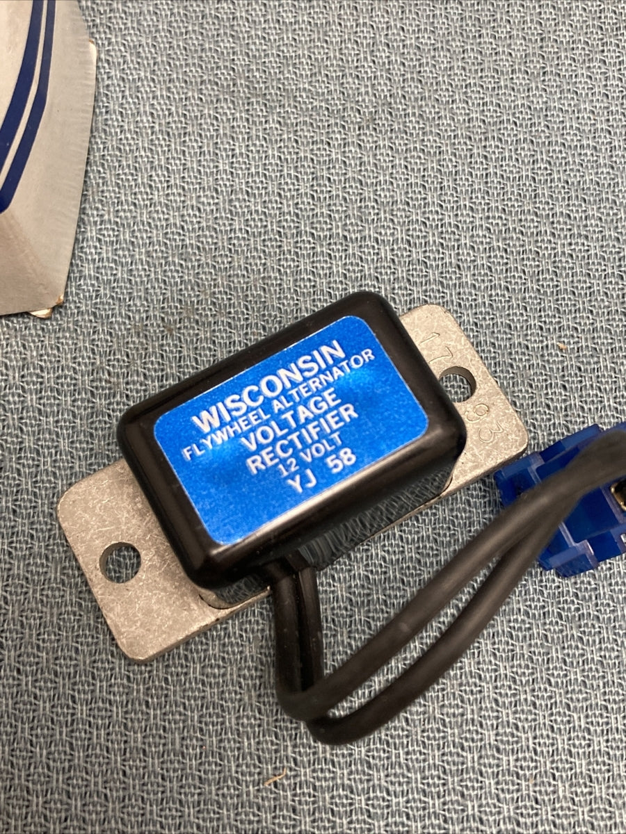 NEW WIS-CON TOTAL POWER YJ58 WISCONSIN FLYWHEEL ALTERNATOR VOLTAGE RECTIFIER 12V