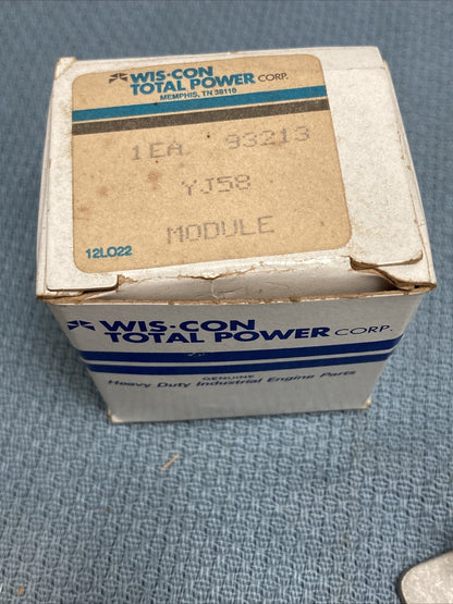 NEW WIS-CON TOTAL POWER YJ58 WISCONSIN FLYWHEEL ALTERNATOR VOLTAGE RECTIFIER 12V