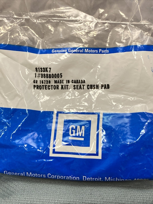 NEW GENUINE GM 88880005 PROTECTOR KIT, DRIVER/PASS SEAT CUSHION PAD GR 16.720
