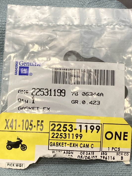 NEW GENUINE GM 22531199 GASKET, EXHAUST CAMSHAFT COVER 1987-2002 GR 0.423