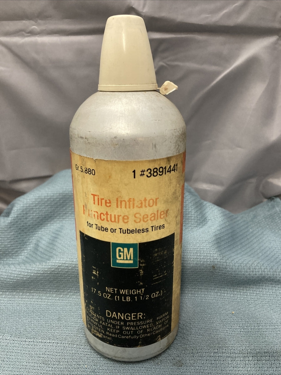 NEW GENUINE GM 3891441 TIRE INFLATOR PUNCTURE SEALER 17.5OZ GR 5.880