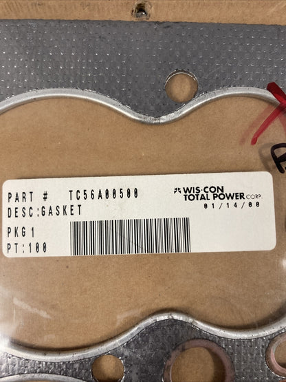 NEW WIS-CON TOTAL POWER TC56A00500 GASKET