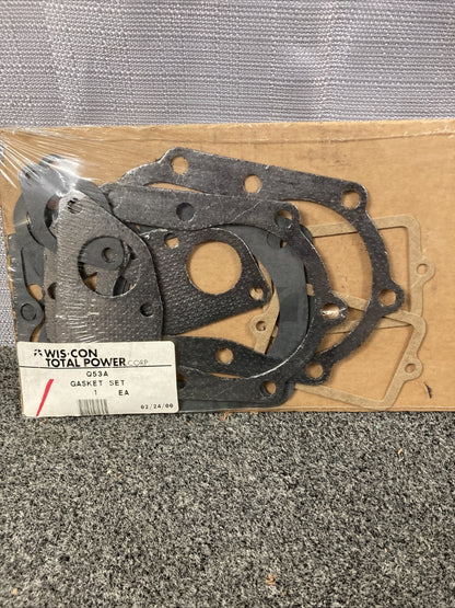 NEW WIS-CON TOTAL POWER Q53A GASKET SET VALVE GRIND-LAQ