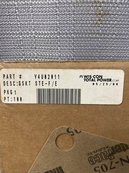 NEW WIS-CON TOTAL POWER Y4U02011 Gas Timing Cover Gasket Set