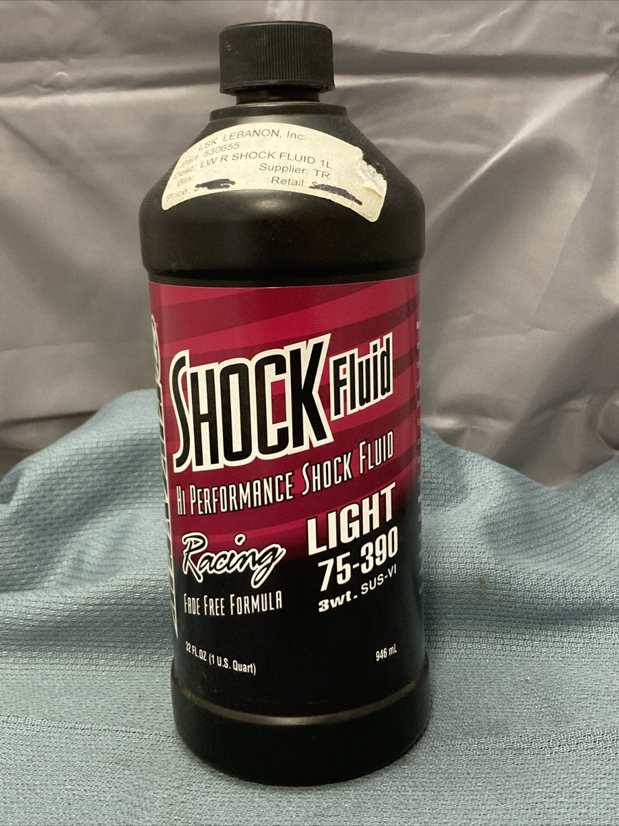 NEW MAXIMA 58901L SHOCK FLUID LIGHT 75-390 32 FL OZ