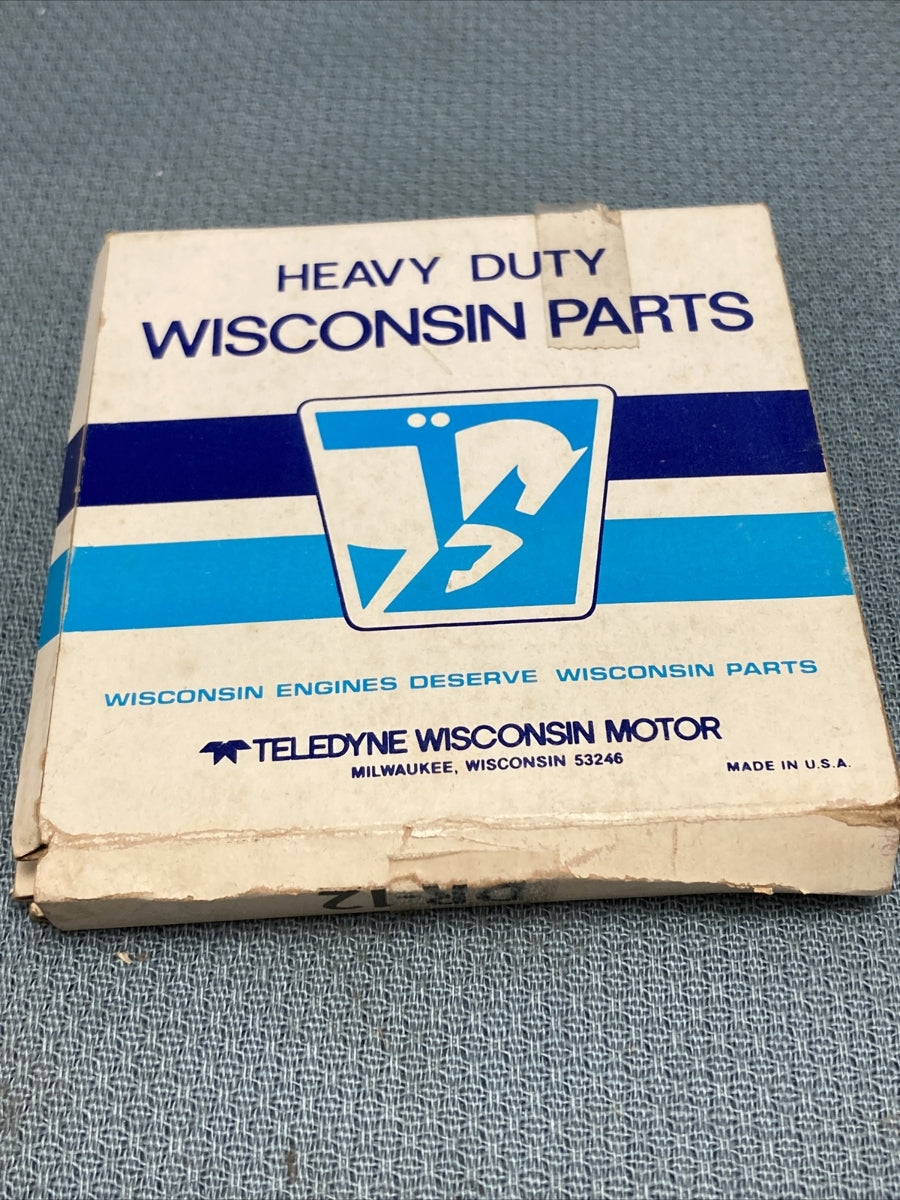 NEW HEAVY DUTY WISCONSIN PARTS DR-12 PISTON RING SET