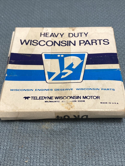 NEW HEAVY DUTY WISCONSIN PARTS DR 64 PISTON RING SET