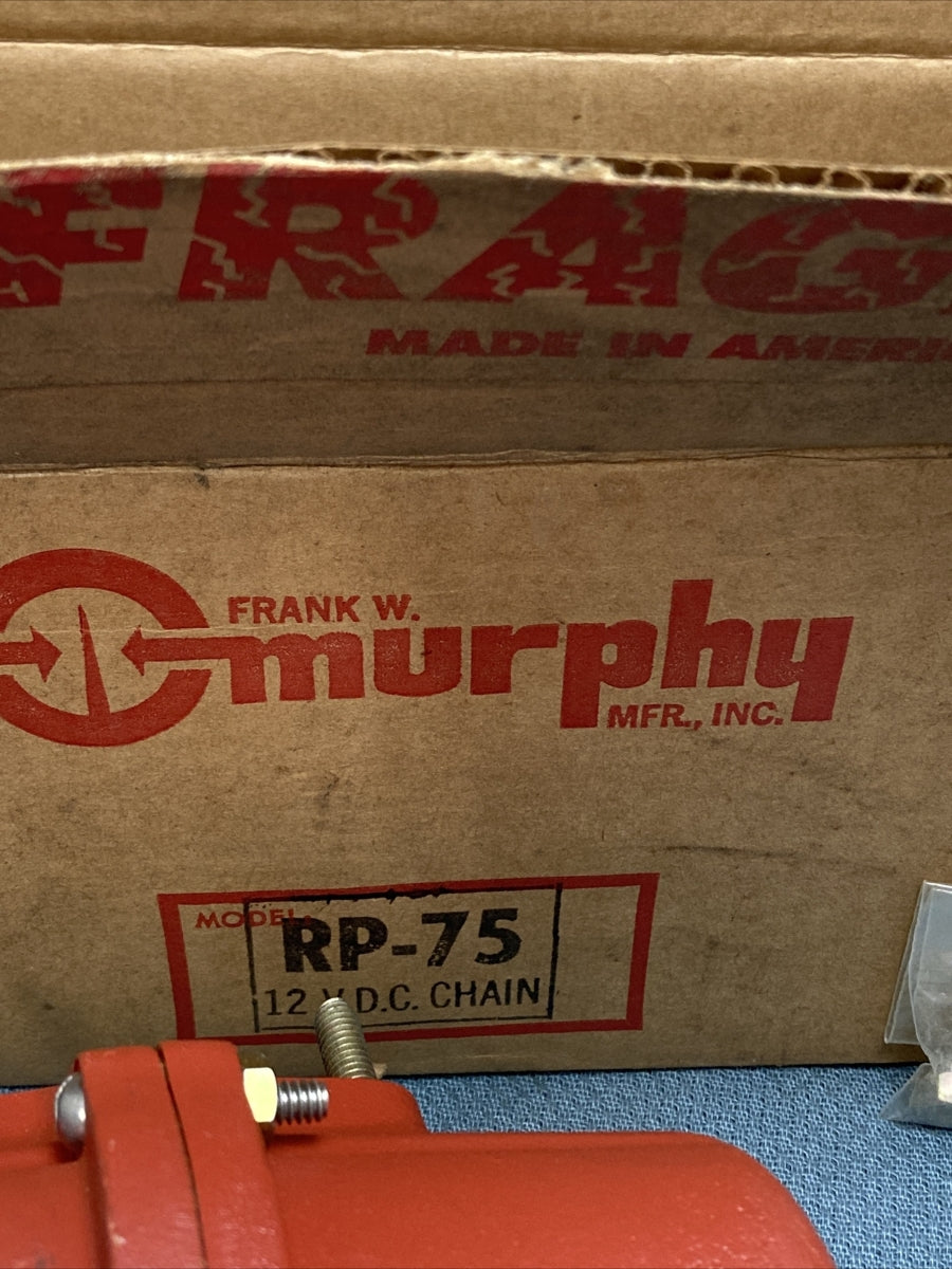 NEW MURPHY RP75-12 RACK PULLER 12 V.D.C. CHAIN FOR DIESEL ENGINES