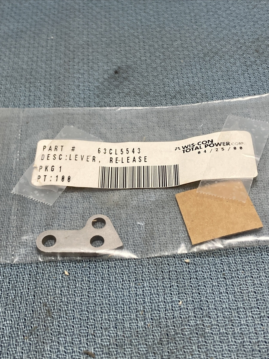 NEW WIS-CON TOTAL POWER 63CL5543 LEVER, RELEASE