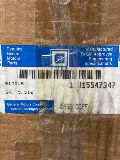 NEW GENUINE GM 15547347 DIFFERENTIAL CASE 1985-1991 GR 5.510