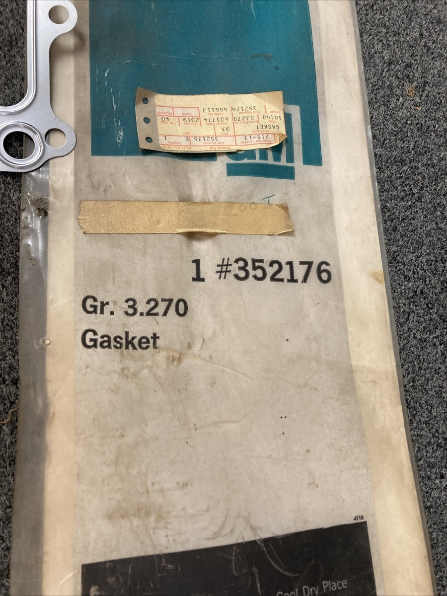 NEW GENUINE GM 352176 GASKET, EXHAUST MANIFOLD GR 3.270