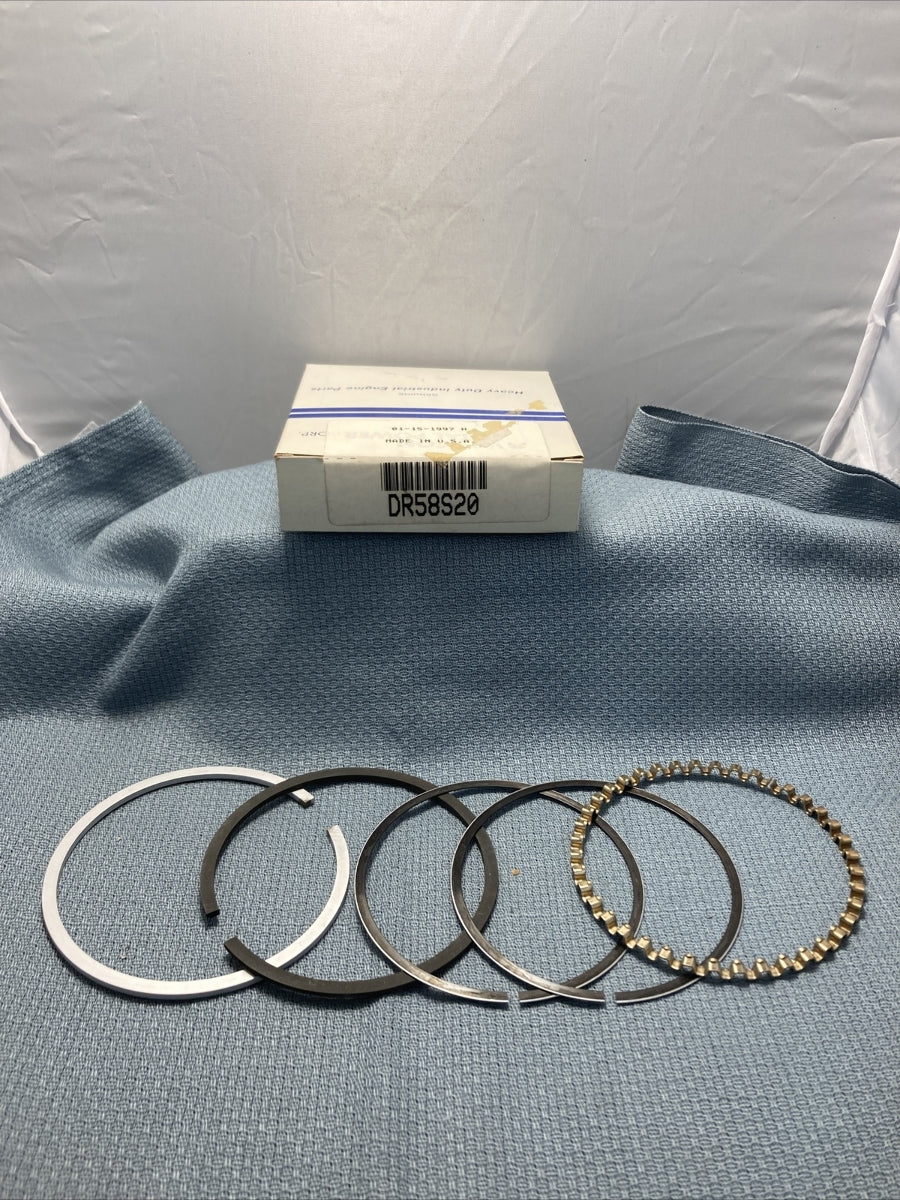 NEW WIS-CON TOTAL POWER DR58S20 PISTON RING SET