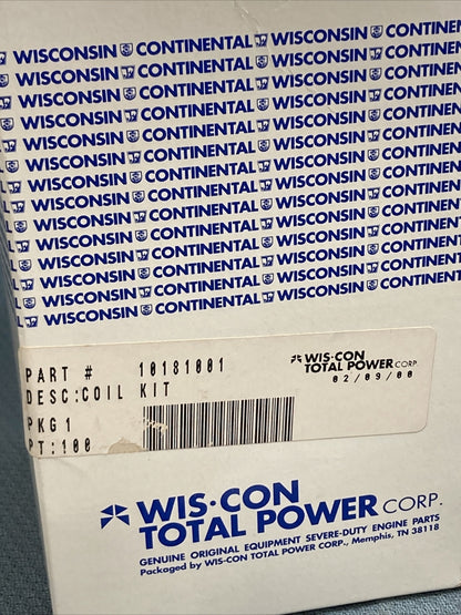 NEW WIS-CON TOTAL POWER 10181001 COIL KIT