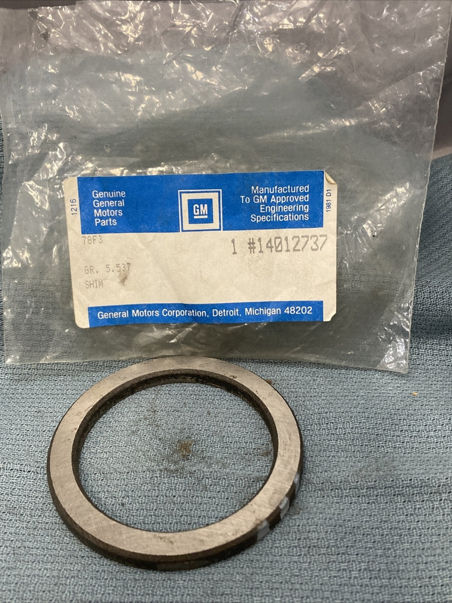NEW GENUINE GM 14012737 SHIM, DIFFERENTIAL BEARING 1985-2021 GR 5.537