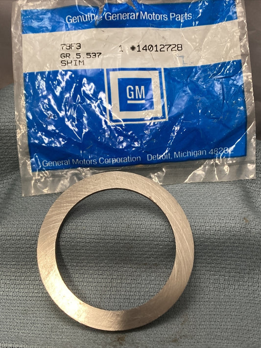 NEW GENUINE GM 14012728 SHIM, DIFFERENTIAL BEARING 1985-2021 GR 5.537