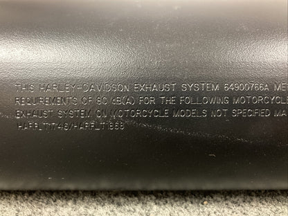 HARLEY DAVIDSON 64900766A RIGHT MUFFLER
