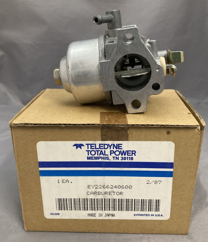 NEW TELEDYNE 2266240600 CARBURETOR SUPERSEDED 2266240610