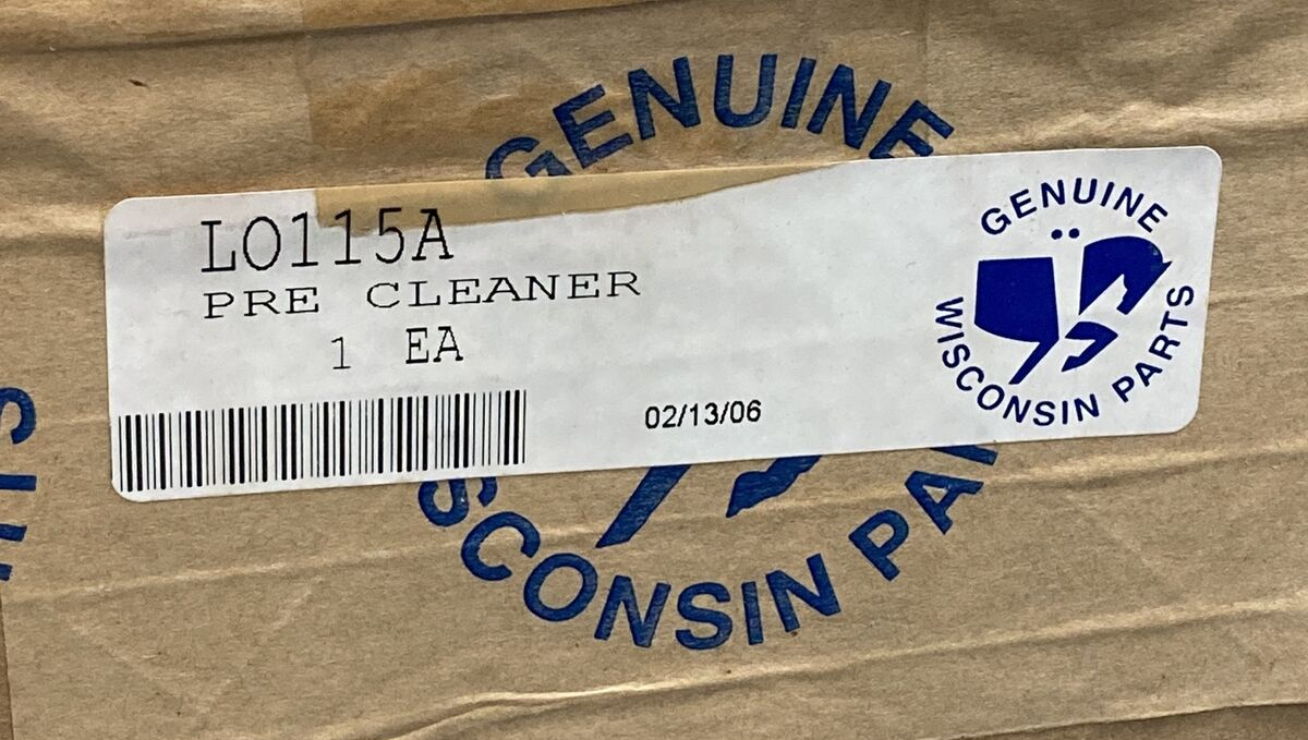 NEW WISCONSIN LO115A PRE CLEANER ASSEMBLY