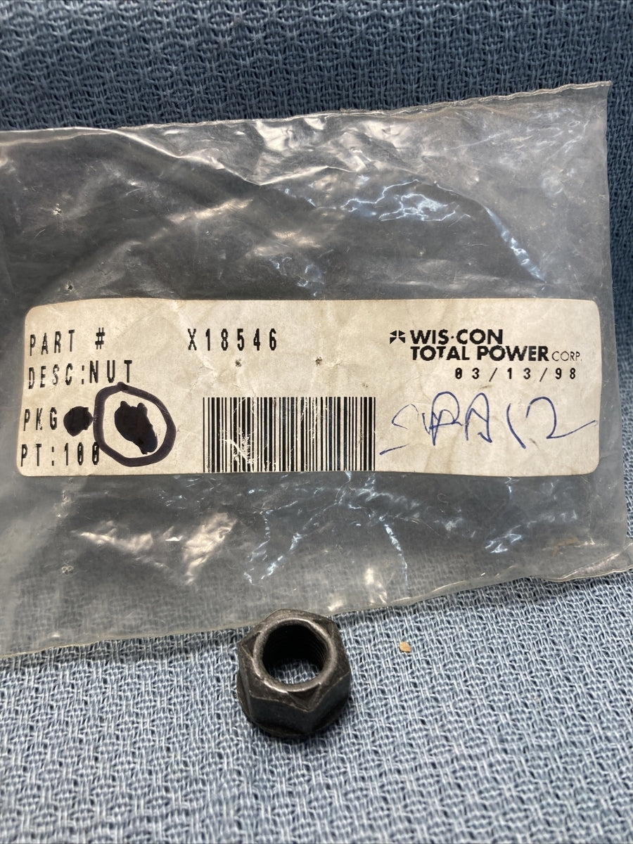 NEW WIS-CON TOTAL POWER X18546 Connecting Rod Nut
