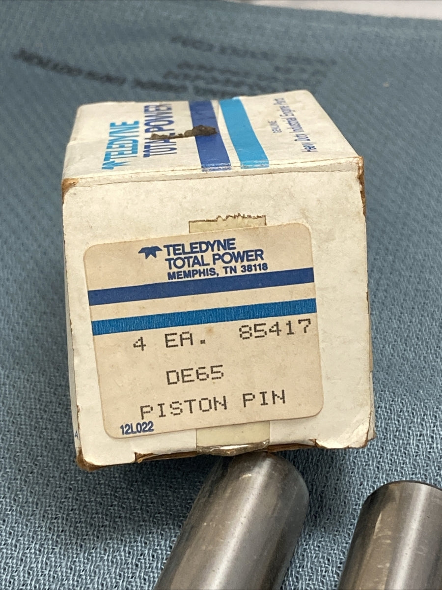 NEW TELEDYNE TOTAL POWER DE65 PISTON PINS 85417