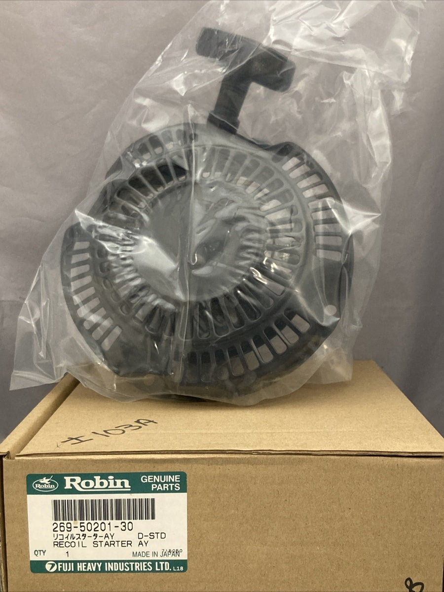 NEW ROBIN SUBARU 269-50201-30 RECOIL STARTER SUPERSEDED BY 269-50201-40
