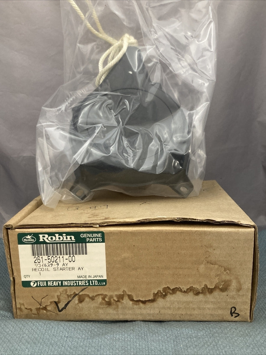 NEW ROBIN SUBARU 261-50211-00 RECOIL STARTER ASSY SUPERSEDED BY 261-50211-10