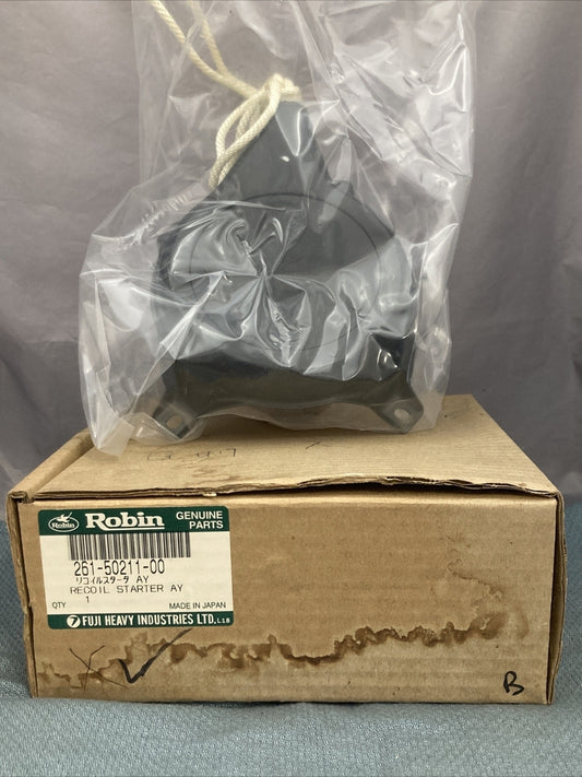 NEW ROBIN SUBARU 261-50211-00 RECOIL STARTER ASSY SUPERSEDED BY 261-50211-10
